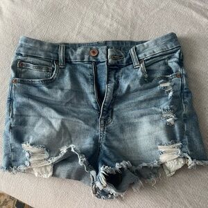 american eagle super stretch shorts size 8